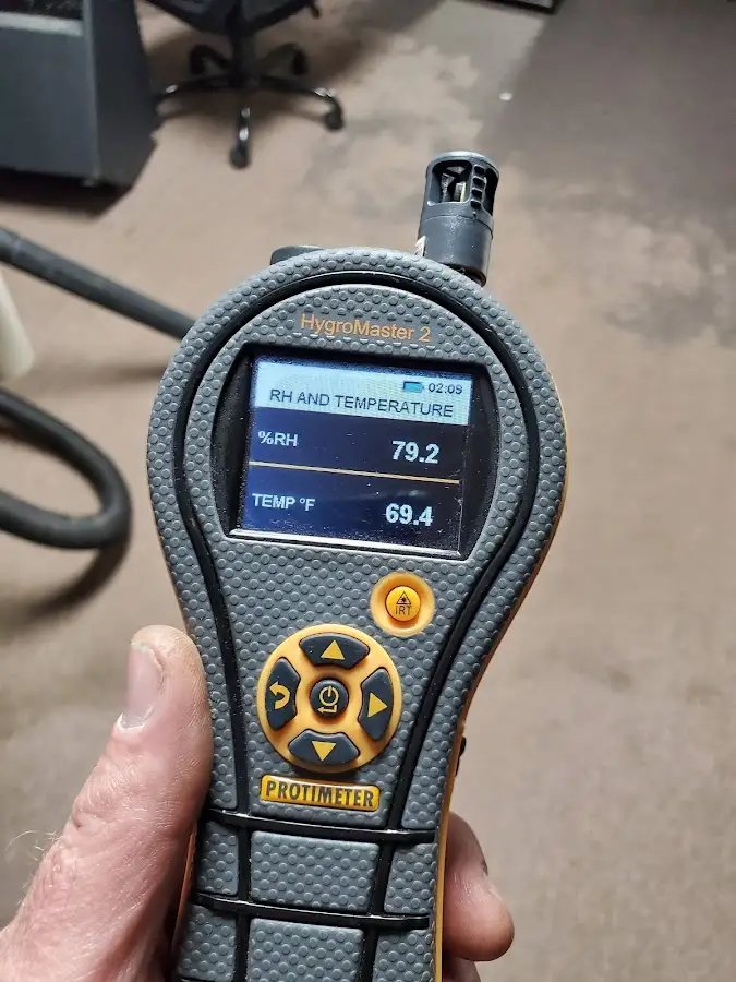 Moisture meter humidity assessment for Fire & Smoke Damage Restoration in Oak Harbor